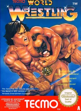 Tecmo World Wrestling (Europe) box cover front